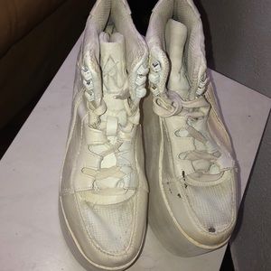 White Qozmo Hi Platforms